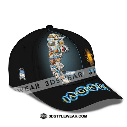 Personalized Cap Customized Argentina Classic Cap CLASSIC CAP / UNIVERSAL FIT Cap