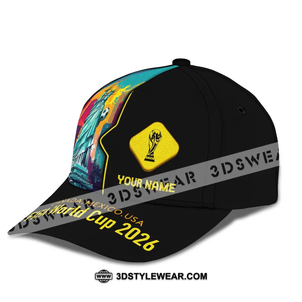 Personalized Cap Customized Canada - Mexico - USA Fifa World Cup 2026 Classic Cap CLASSIC CAP / UNIVERSAL FIT Cap