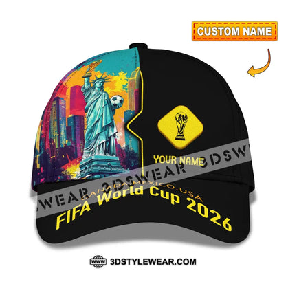 Personalized Cap Customized Canada - Mexico - USA Fifa World Cup 2026 Classic Cap CLASSIC CAP / UNIVERSAL FIT Cap