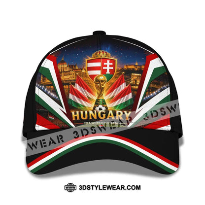 Personalized Cap Customized Hungary World Cup 2026 Classic Cap - CLASSIC CAP / UNIVERSAL FIT - Cap