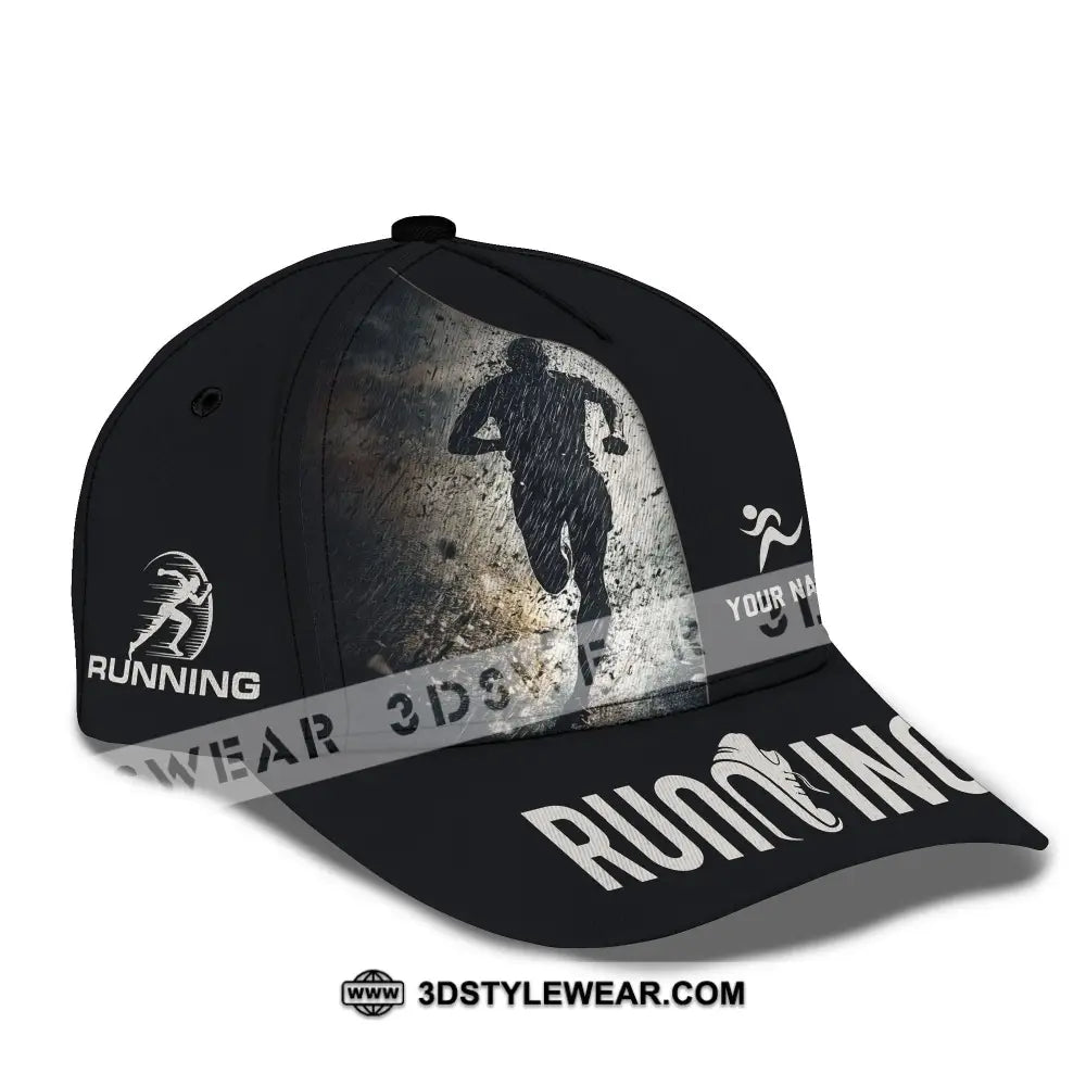 Personalized Cap Customized Marathon Running Lover Sport Classic Cap - CLASSIC CAP / UNIVERSAL FIT - Cap