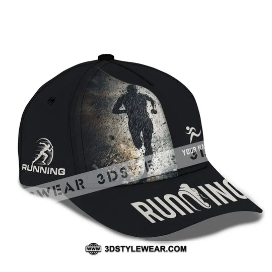 Personalized Cap, Customized Marathon Running Lover Sport Classic Cap style option 1
