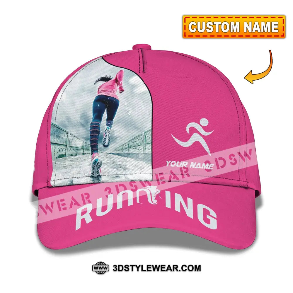Personalized Cap Customized Run For Fun Running Lover Sport Classic Cap - CLASSIC CAP / UNIVERSAL FIT - Cap