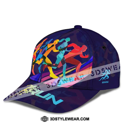 Personalized Cap Customized Running Classic Cap - CLASSIC CAP / UNIVERSAL FIT - Cap