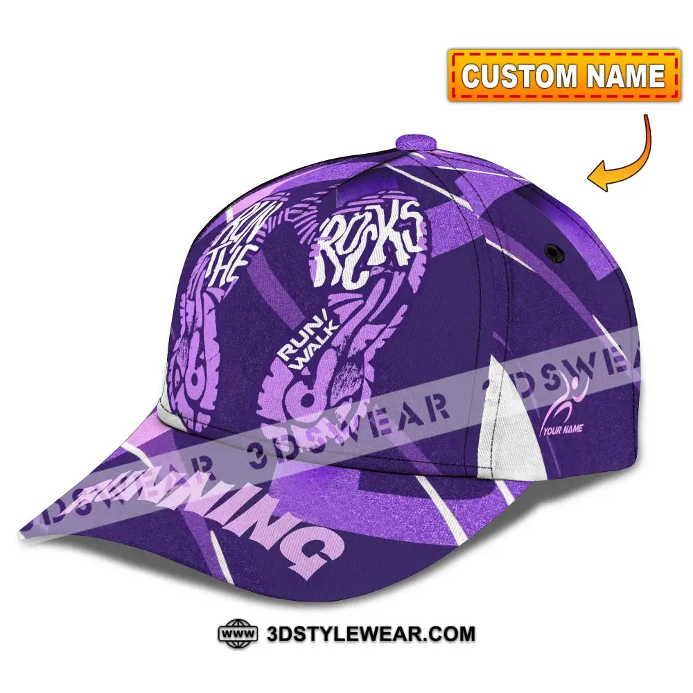 Personalized Cap Customized Running Classic Cap - CLASSIC CAP / UNIVERSAL FIT - Cap