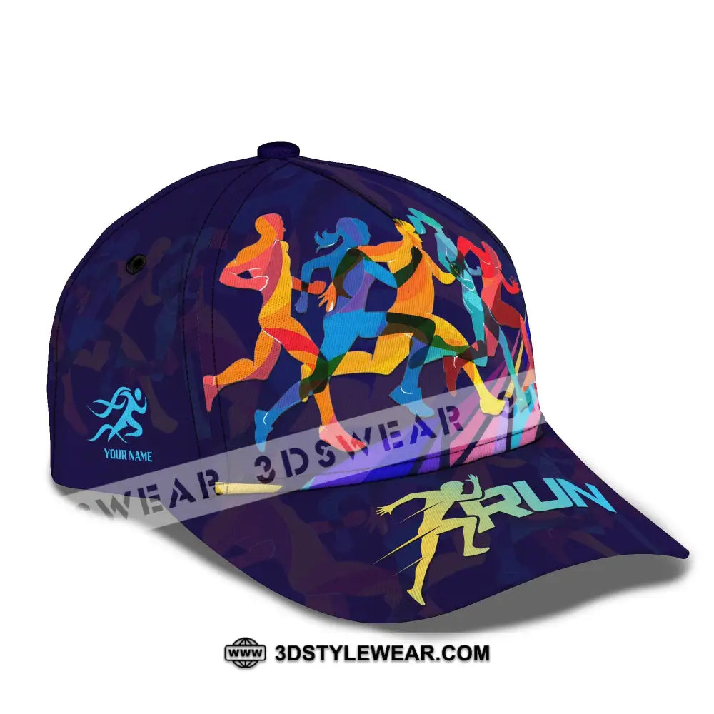 Personalized Cap Customized Running Classic Cap - CLASSIC CAP / UNIVERSAL FIT - Cap