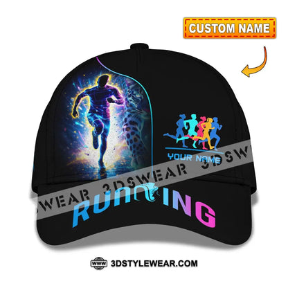 Personalized Cap Customized Running Classic Cap - CLASSIC CAP / UNIVERSAL FIT - Cap