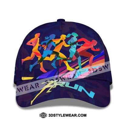 Personalized Cap Customized Running Classic Cap - CLASSIC CAP / UNIVERSAL FIT - Cap