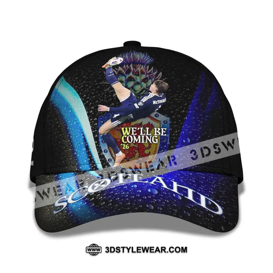 Personalized Cap, Customized Scotland We'll Be Coming 26 Classic Cap style option 2
