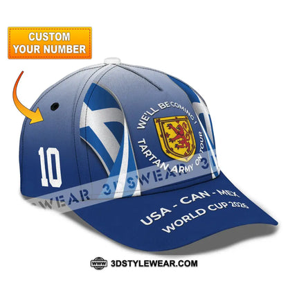 Personalized Cap Customized USA CAN MEX World Cup 2026 Classic Cap CLASSIC CAP / UNIVERSAL FIT Cap