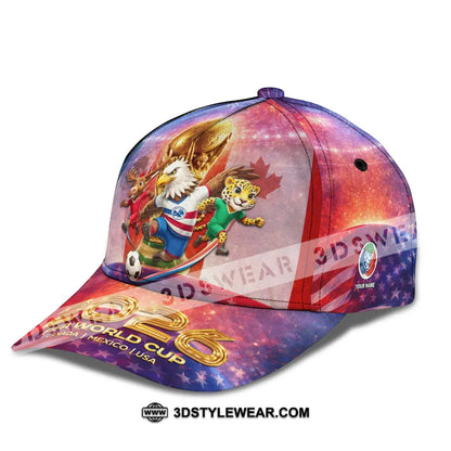 Personalized Cap Customized World Cup 2026 Classic Cap CLASSIC CAP / UNIVERSAL FIT Cap