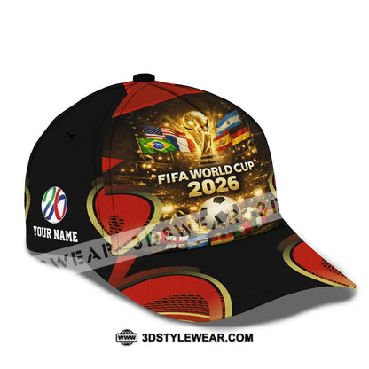 Personalized Cap Customized World Cup 2026 Classic Cap CLASSIC CAP / UNIVERSAL FIT Cap