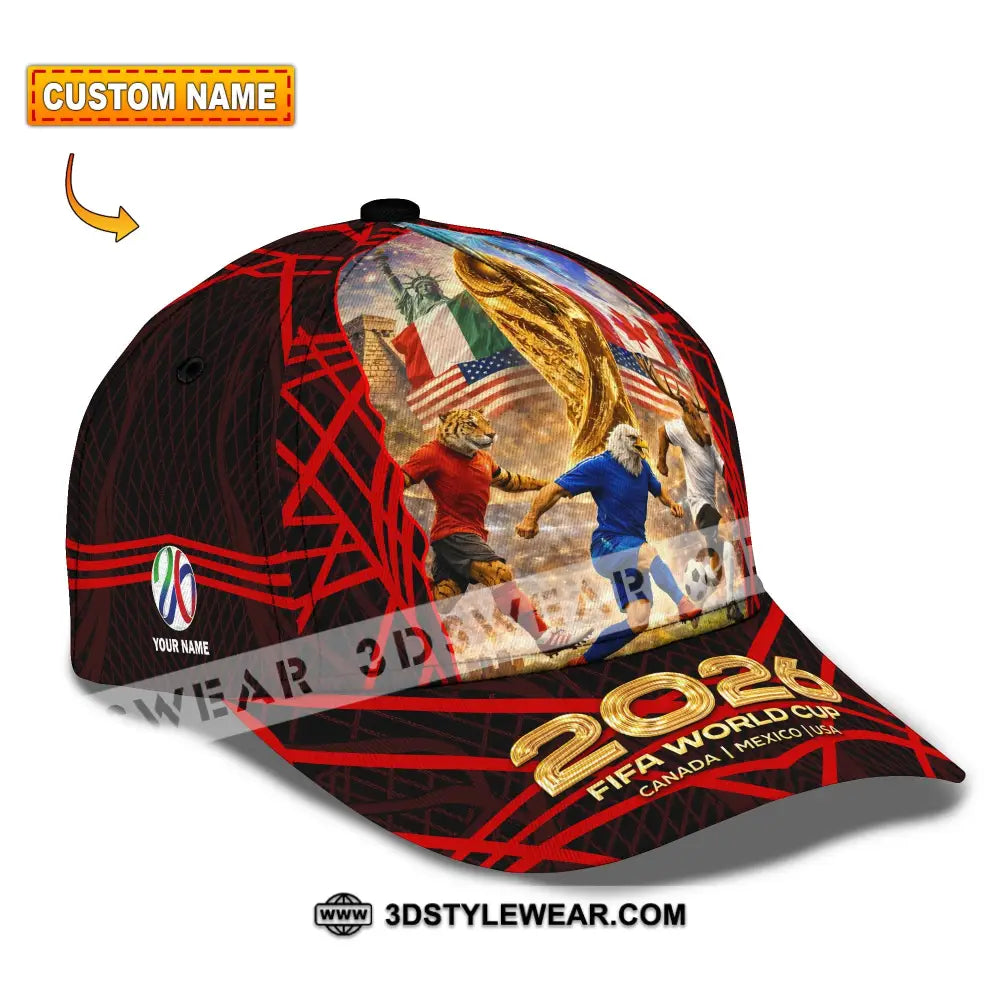 Personalized Cap Customized World Cup 2026 Classic Cap CLASSIC CAP / UNIVERSAL FIT Cap