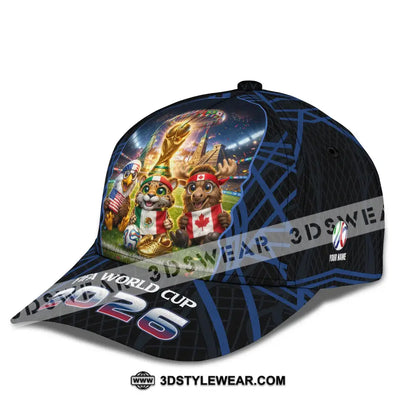 Personalized Cap Customized World Cup 2026 Classic Cap CLASSIC CAP / UNIVERSAL FIT Cap
