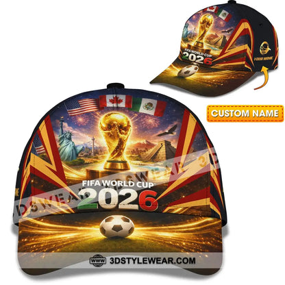 Personalized Cap Customized World Cup 2026 Classic Cap CLASSIC CAP / UNIVERSAL FIT Cap
