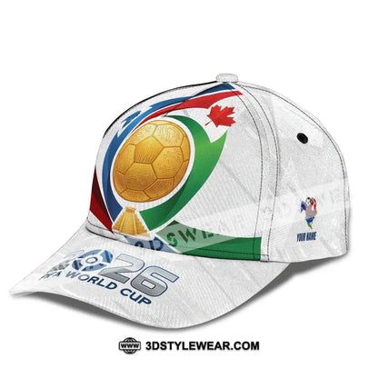 Personalized Cap Customized World Cup 2026 Classic Cap CLASSIC CAP / UNIVERSAL FIT Cap