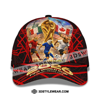 Personalized Cap Customized World Cup 2026 Classic Cap CLASSIC CAP / UNIVERSAL FIT Cap