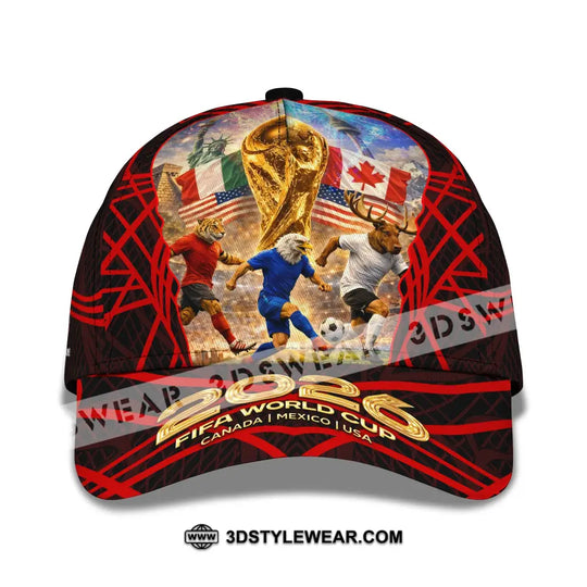 Personalized Cap, Customized World Cup 2026 Classic Cap style option 2