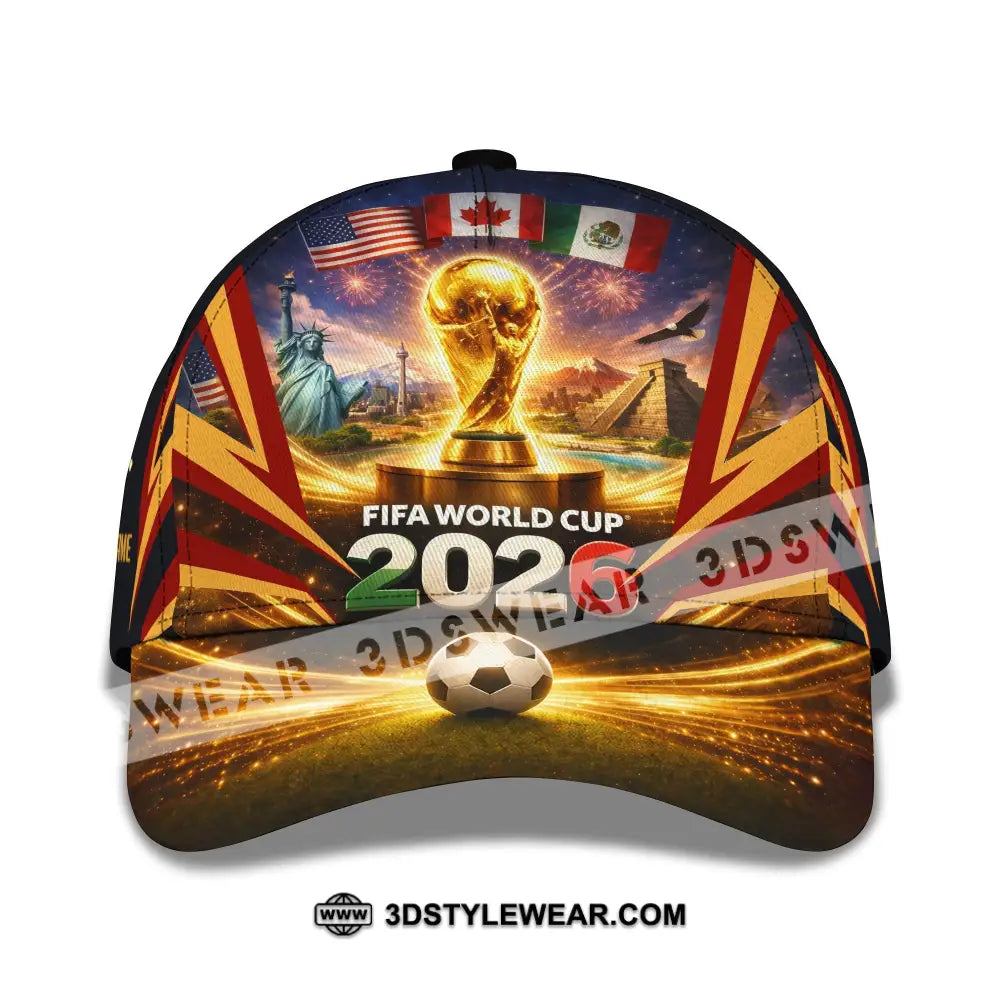 Personalized Cap Customized World Cup 2026 Classic Cap CLASSIC CAP / UNIVERSAL FIT Cap