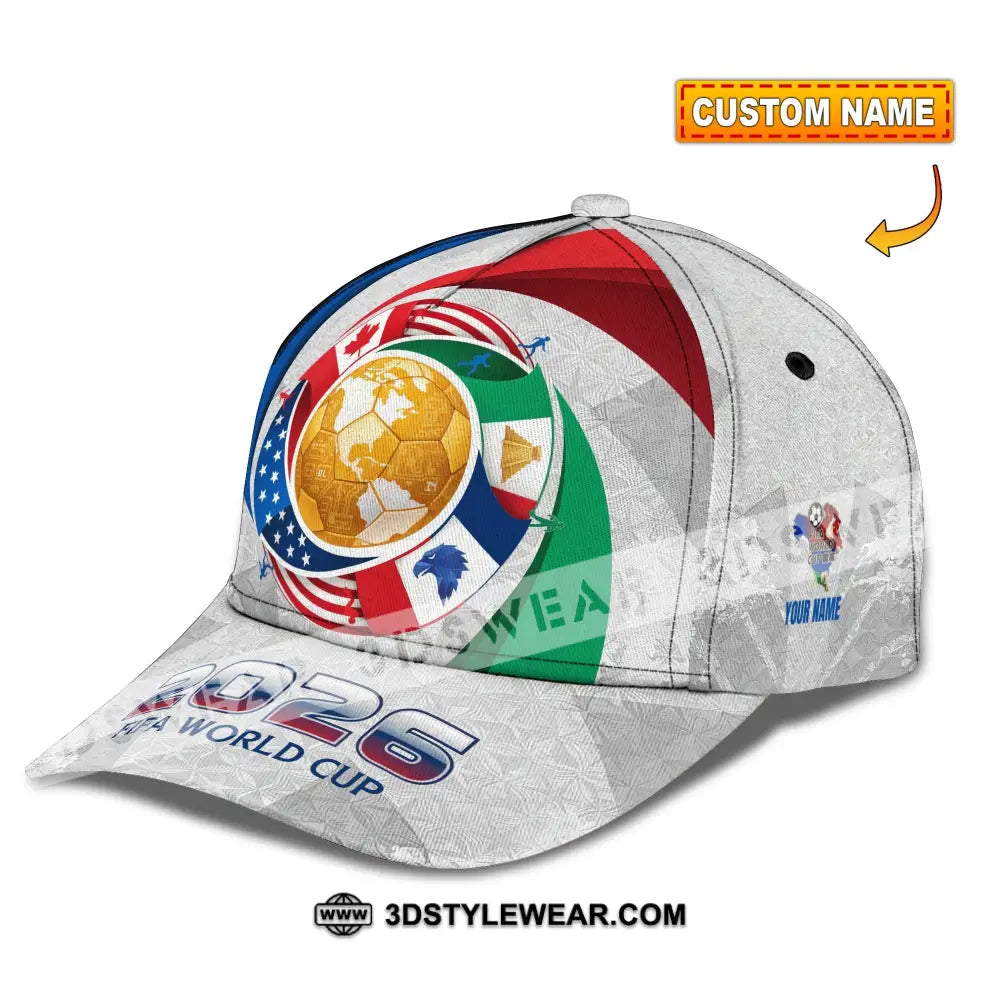 Personalized Cap Customized World Cup 2026 Classic Cap CLASSIC CAP / UNIVERSAL FIT Cap