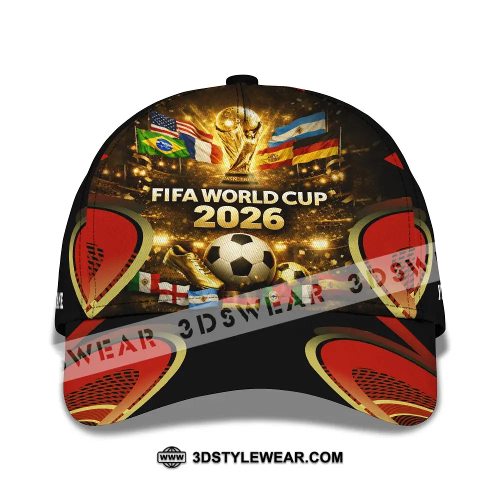 Personalized Cap Customized World Cup 2026 Classic Cap CLASSIC CAP / UNIVERSAL FIT Cap