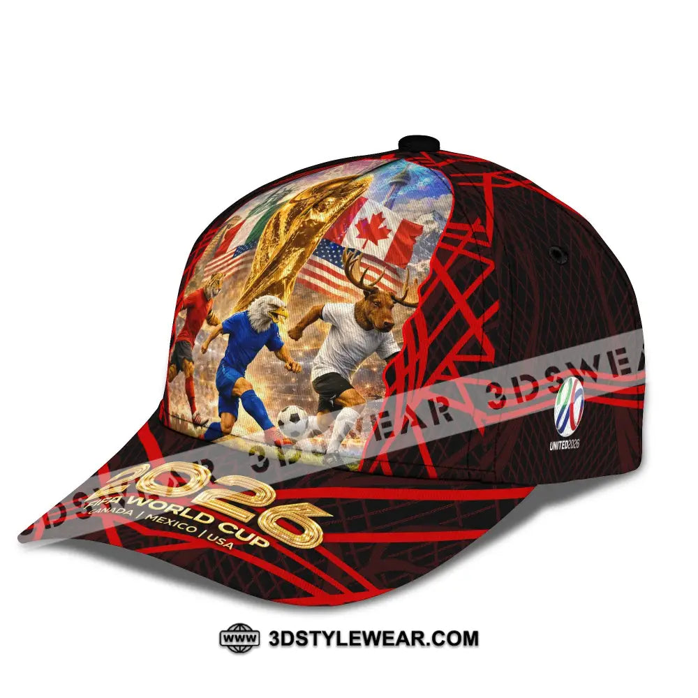 Personalized Cap Customized World Cup 2026 Classic Cap CLASSIC CAP / UNIVERSAL FIT Cap