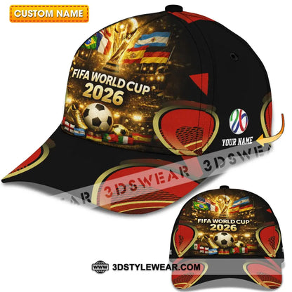 Personalized Cap Customized World Cup 2026 Classic Cap CLASSIC CAP / UNIVERSAL FIT Cap