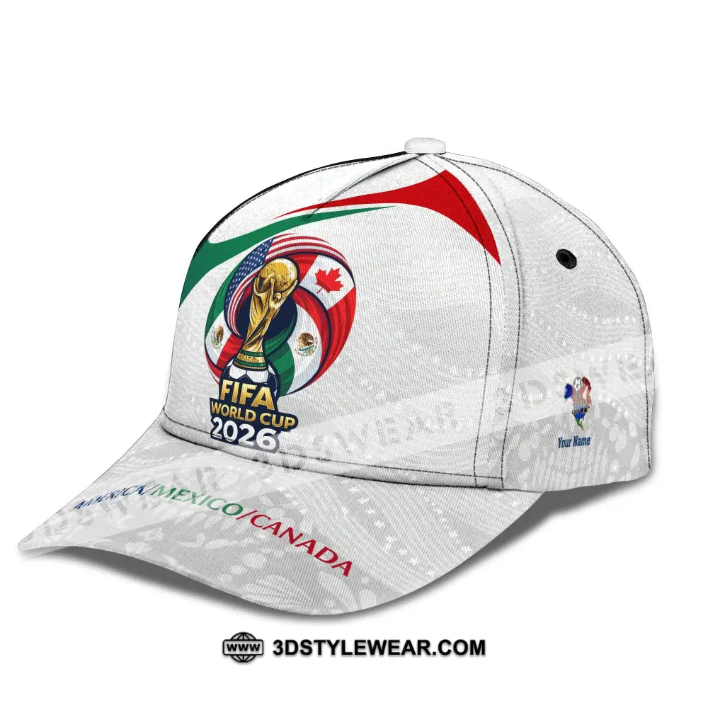 Personalized Cap Customized World Cup 2026 Classic Cap - CLASSIC CAP / UNIVERSAL FIT - Cap