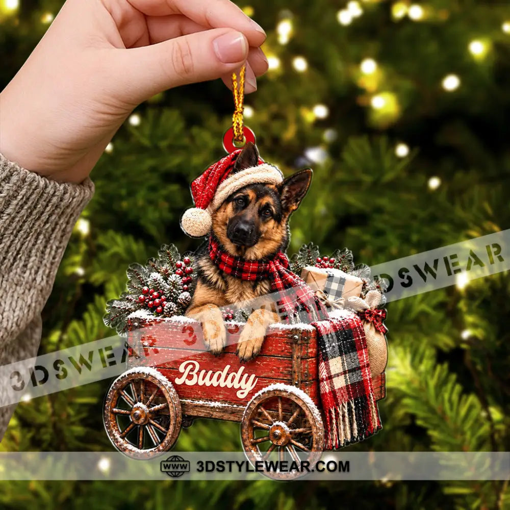 Pet Lover Home Decor Christmas Ornament Personalized Ornament - Ornament