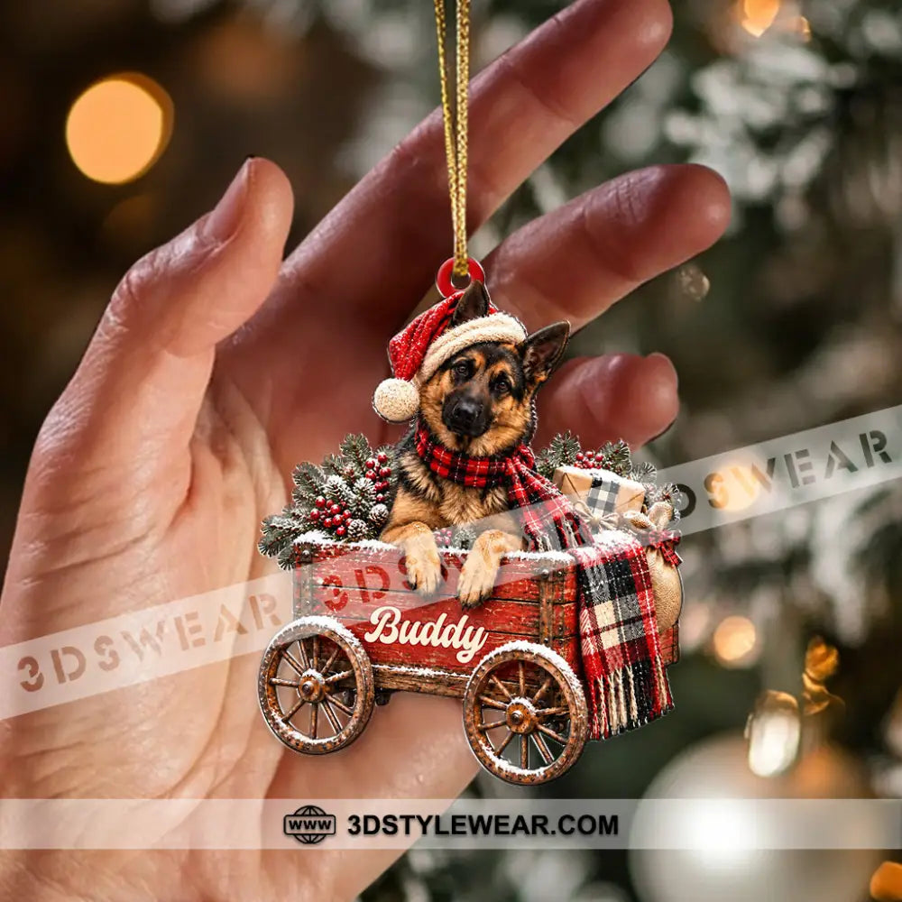 Pet Lover Home Decor Christmas Ornament Personalized Ornament - Ornament