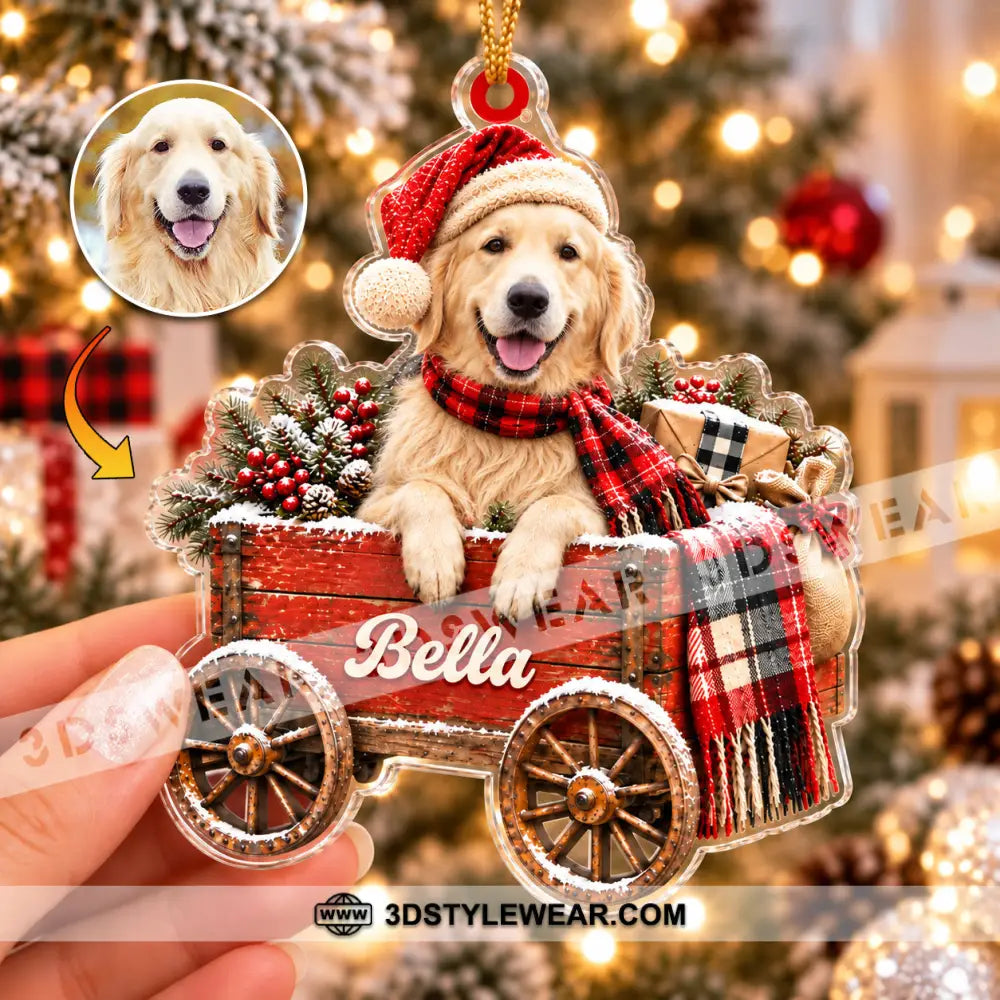 Pet Lover Home Decor Christmas Ornament Personalized Ornament - Ornament