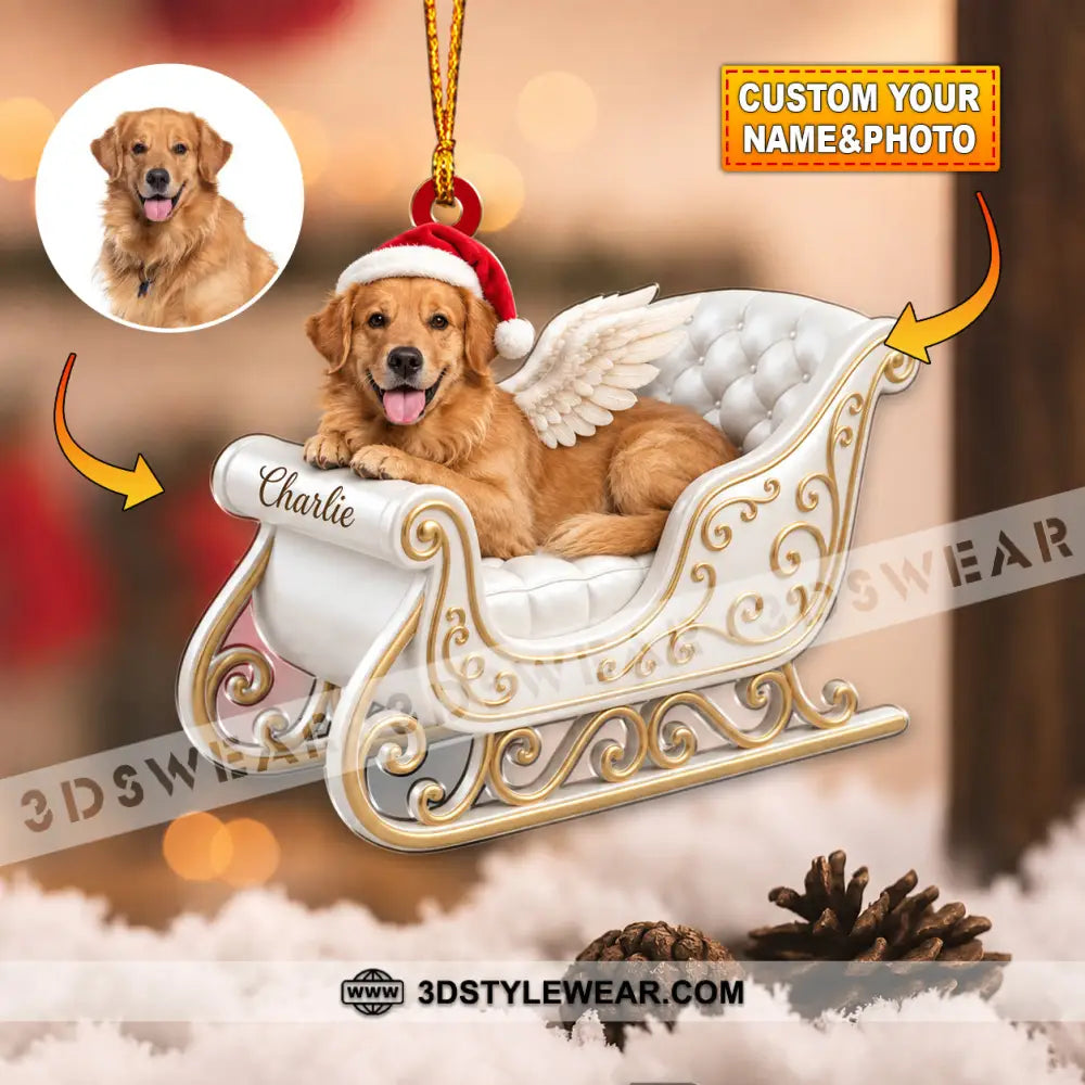 Pet Lover Home Decor Christmas Ornament Personalized Ornament - Ornament