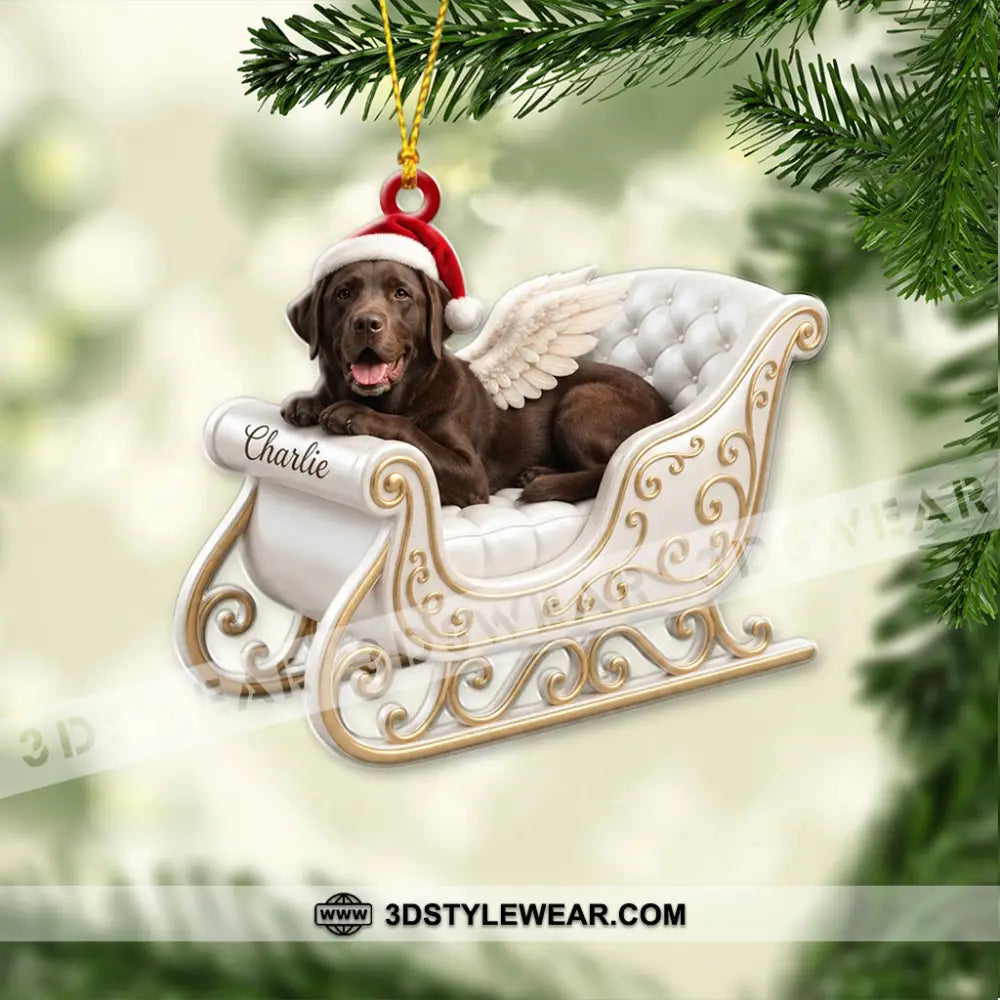 Pet Lover Home Decor Christmas Ornament Personalized Ornament - Ornament