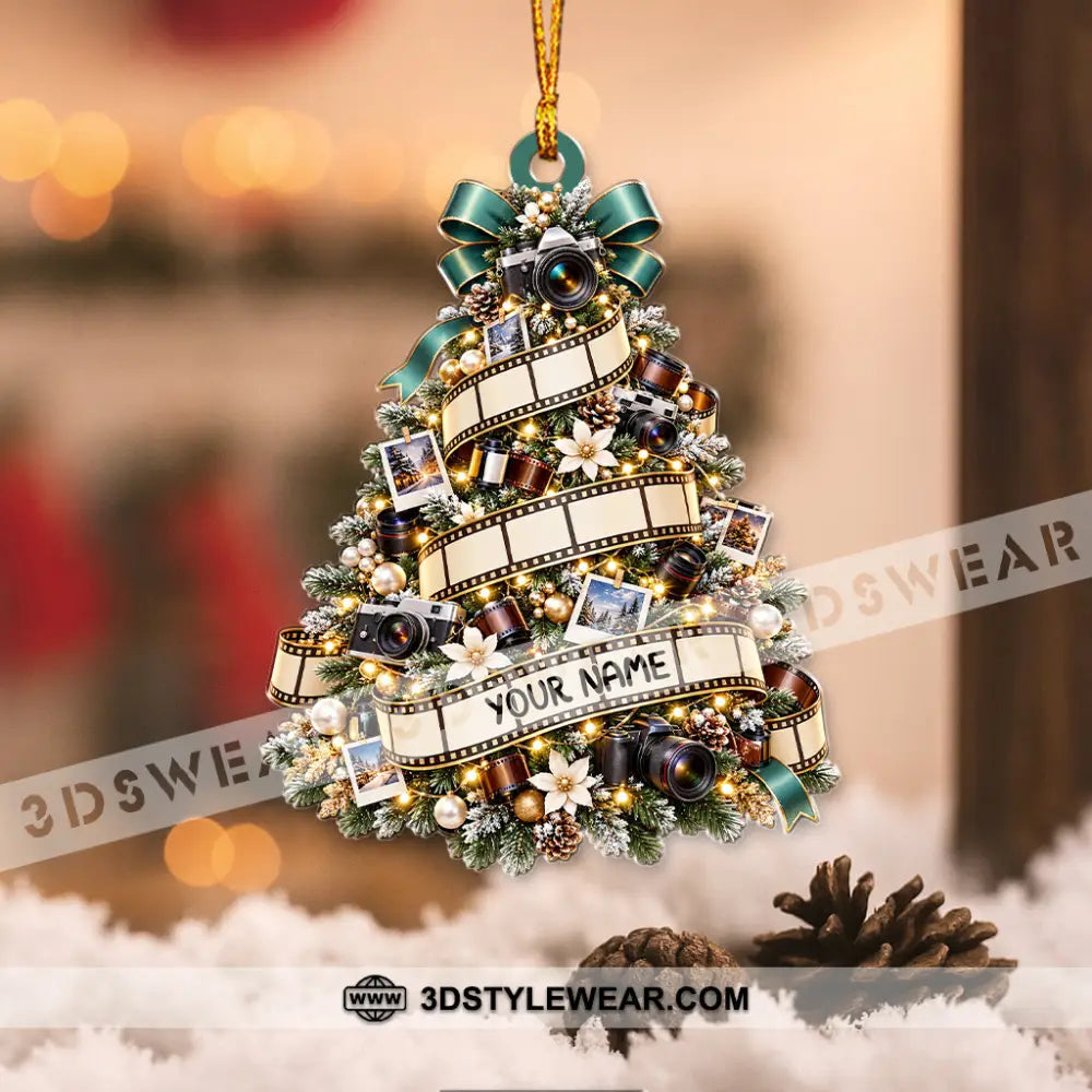Photography Christmas Tree Home Decor Christmas Ornament Personalized Ornament - Ornament
