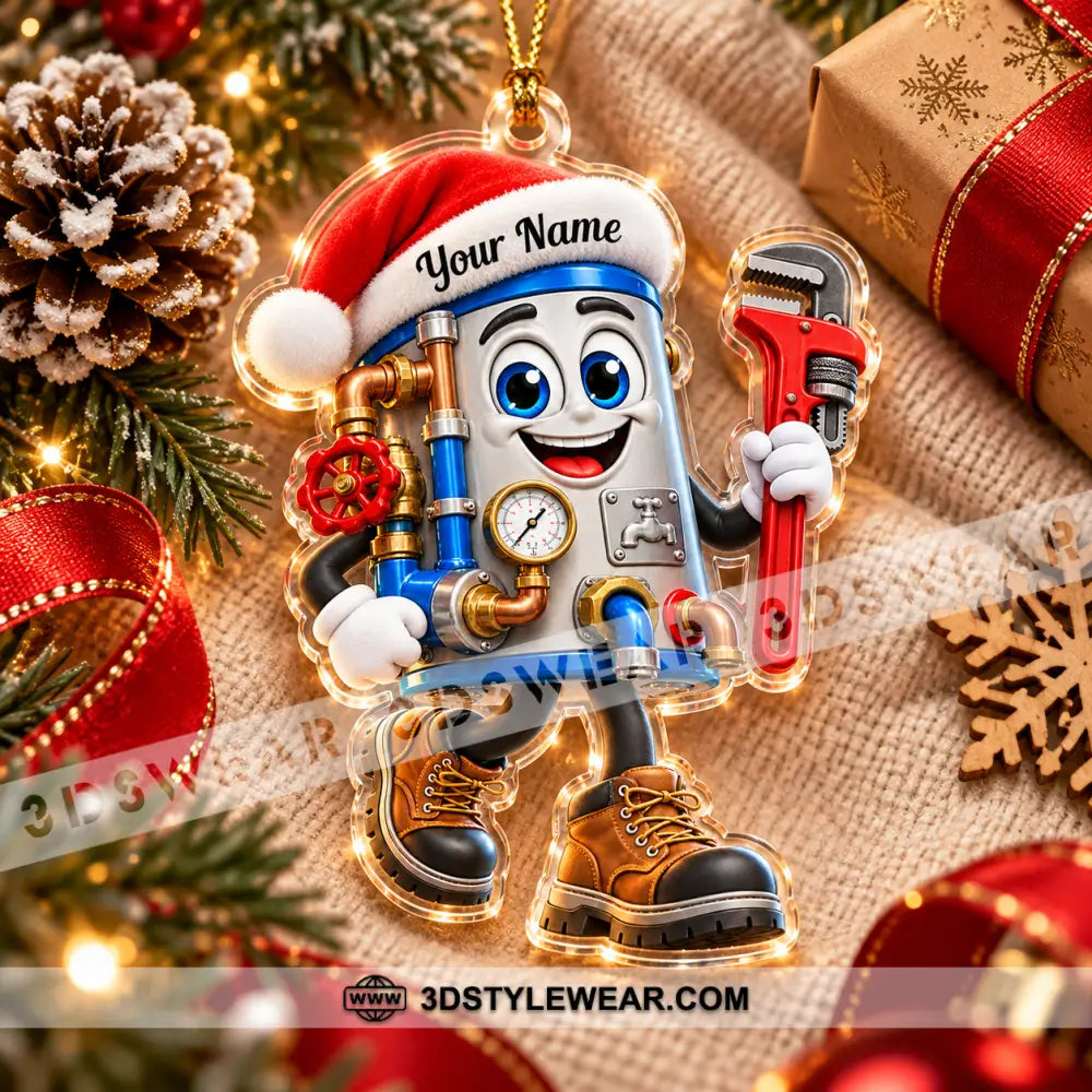 Plumber Home Decor Christmas Ornament Personalized Ornament - Ornament