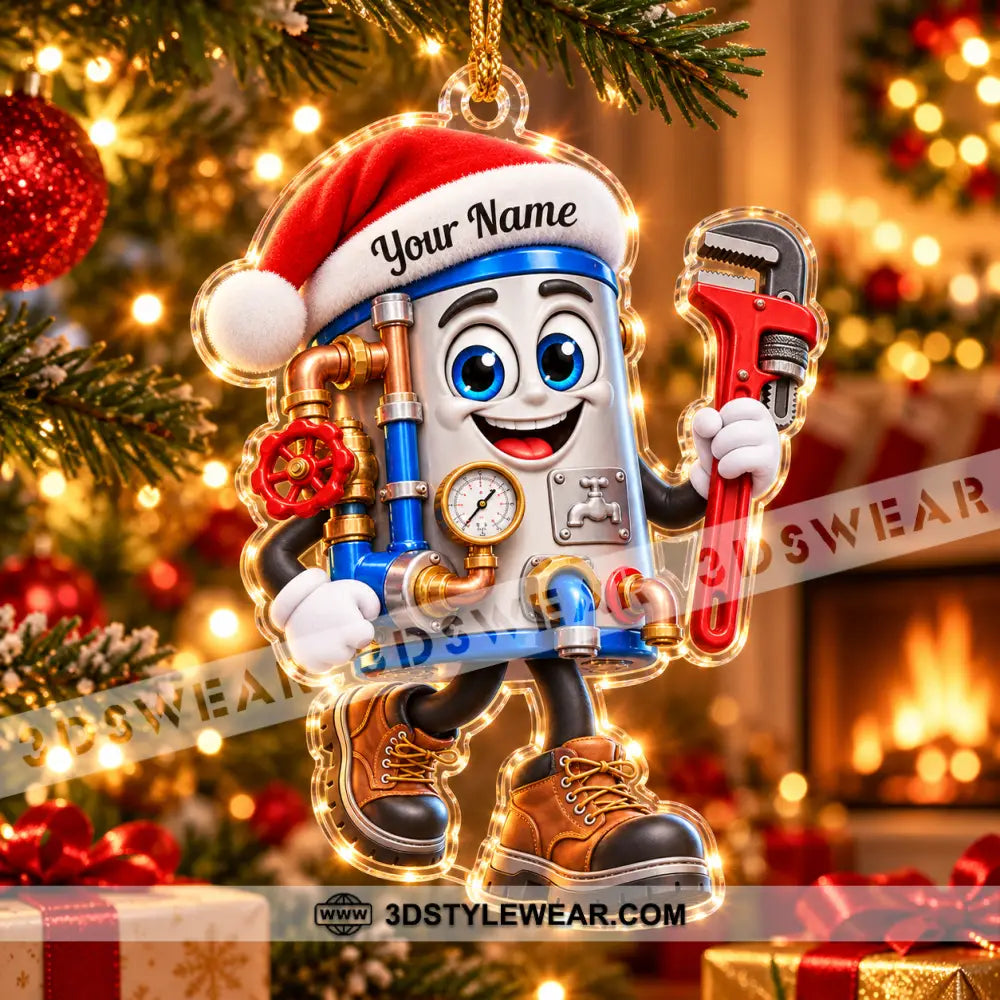 Plumber Home Decor Christmas Ornament Personalized Ornament - Ornament