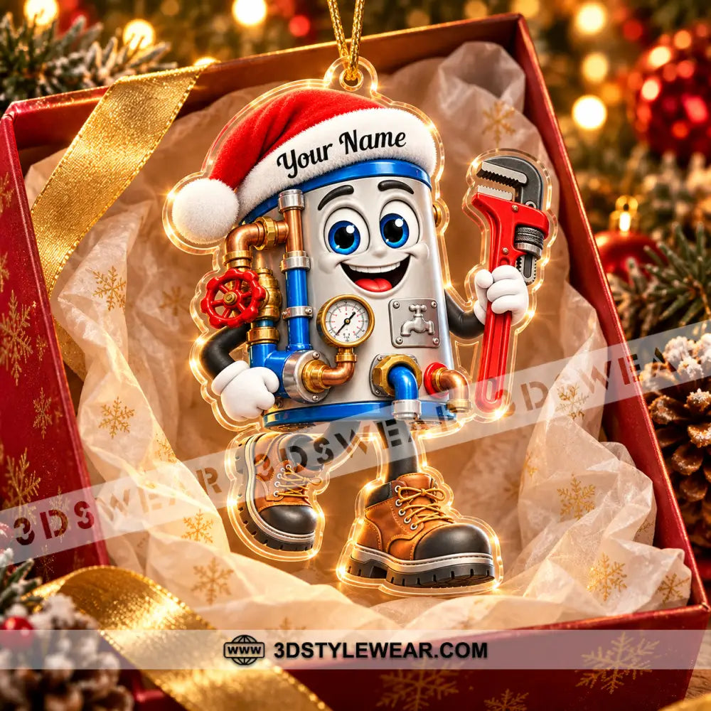 Plumber Home Decor Christmas Ornament Personalized Ornament - Ornament