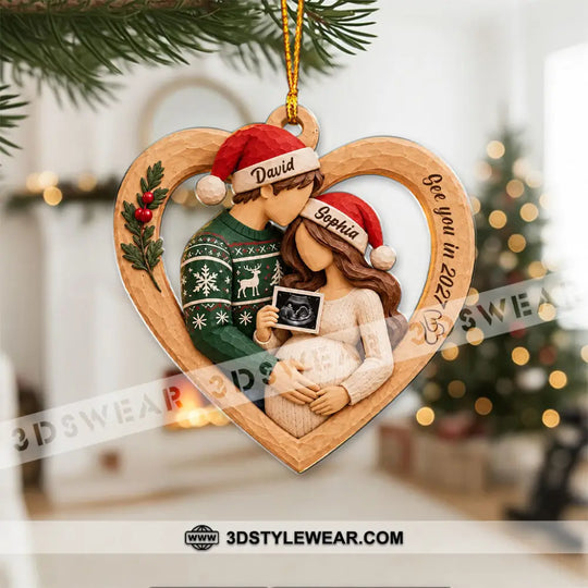 See You Soon Home Decor, Christmas Ornament, Personalized Ornament style option 4