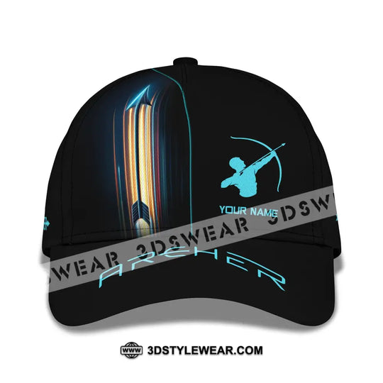 Unisex Cap, Custom Name Archery Classic Cap, Archery Hat, Gift for Archery Lovers style option 4