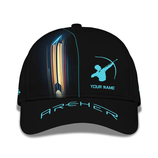Unisex Cap, Custom Name Archery Classic Cap, Archery Hat, Gift for Archery Lovers style option 4