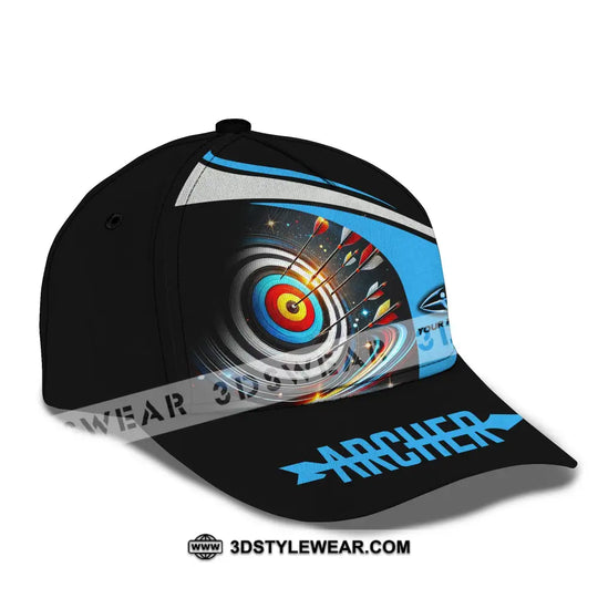 Unisex Cap, Custom Name Archery Sport Cap style option 2