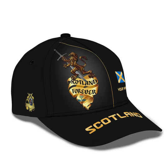 Unisex Cap, Custom Scotland Cap, Scotland Classic Cap, Scotland Hat style option 3