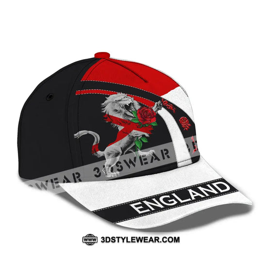 Unisex Cap, Football Cap, England Rose Lion Cap style option 3