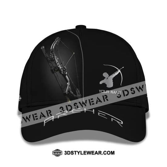 Unisex Cap, Personalized Archery Classic Cap, Archery Hat, Gift for Archery Lovers style option 1