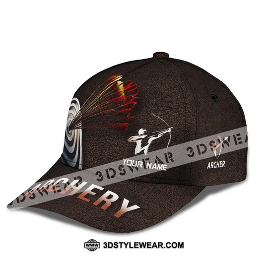 Unisex Cap, Personalized Archery Classic Cap, Archery Hat, Gift for Archery Lovers style option 2
