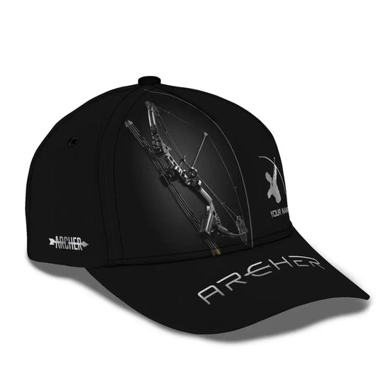 Unisex Cap, Personalized Archery Classic Cap, Archery Hat, Gift for Archery Lovers style option 3