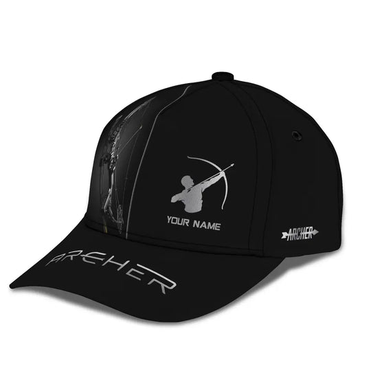 Unisex Cap, Personalized Archery Classic Cap, Archery Hat, Gift for Archery Lovers style option 2