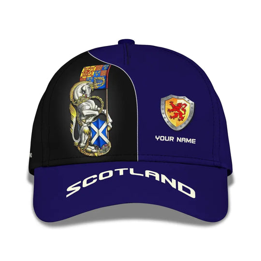 Unisex Cap, Personalized Scotland Cap, Scotland Classic Cap, Scotland Hat style option 2