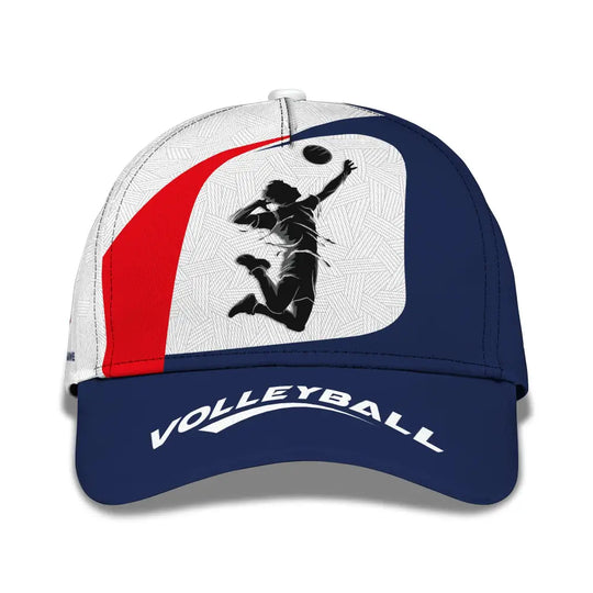 Unisex Cap, Personalized Volleyball Cap, Volleyball Classic Cap, Volleyball Hat, Gift for Volleyball Lovers style option 2