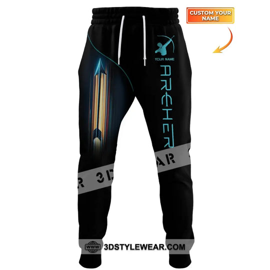 Unisex Clothing, Custom Archery Jogger, Archery Jogger Pants, Gift for Archery Lovers style option 1
